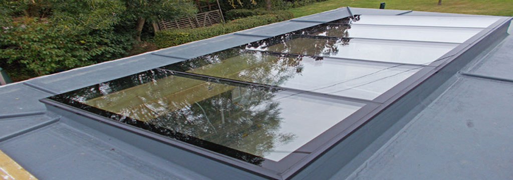 flat glass skylight